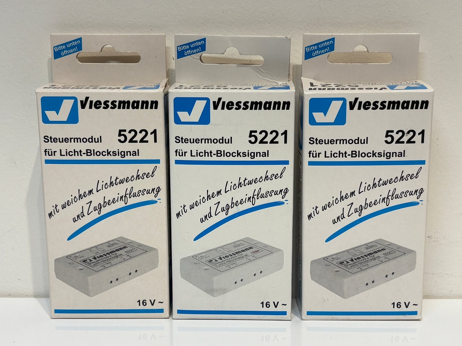 Viessmann H0 5221 Regelmodule voor lichtbloksignaal. OVP, Overige merken, Gebruikt, Verzenden, Gelijkstroom of Wisselstroom