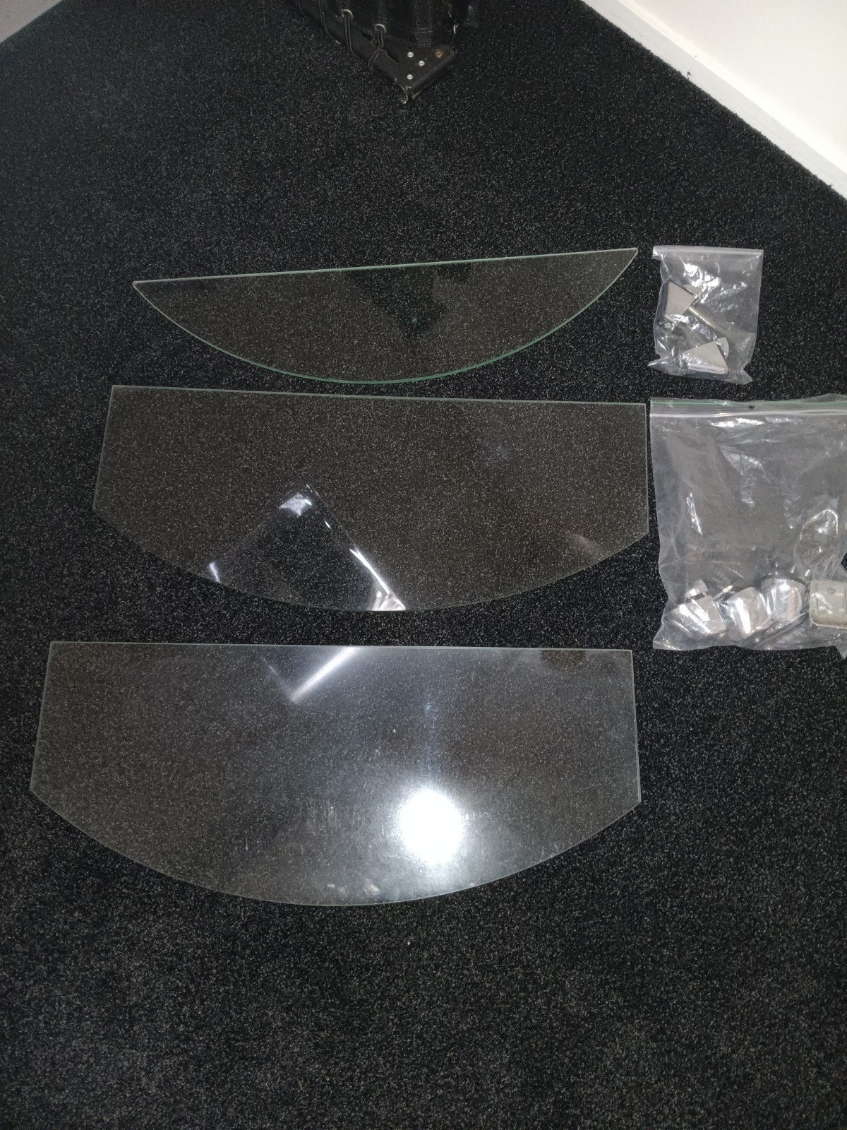 Badkamer planchet (glas), Ophalen, Zo goed als nieuw, Overige typen