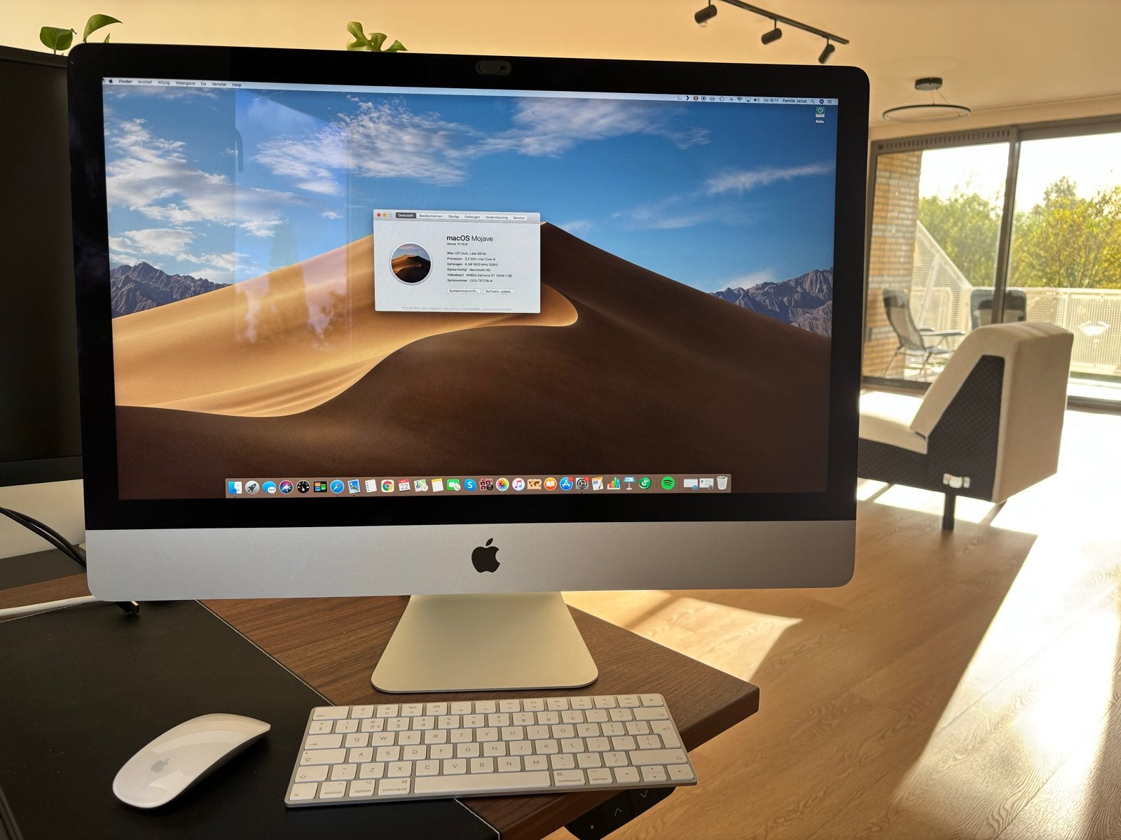iMac (27-inch, Late 2013) met draadloze Apple accessoires, Computers en Software, Ophalen, Gebruikt, IMac, 3 tot 4 Ghz