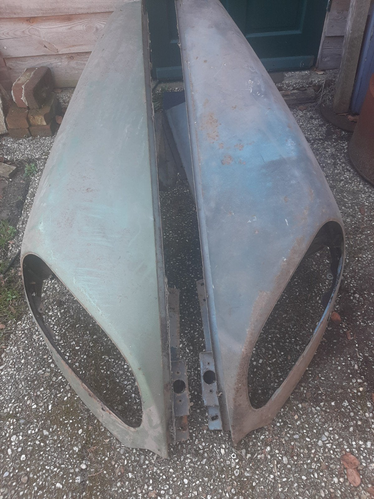 Citroen Ds voorschermen., Ophalen, Gebruikt, Spatbord