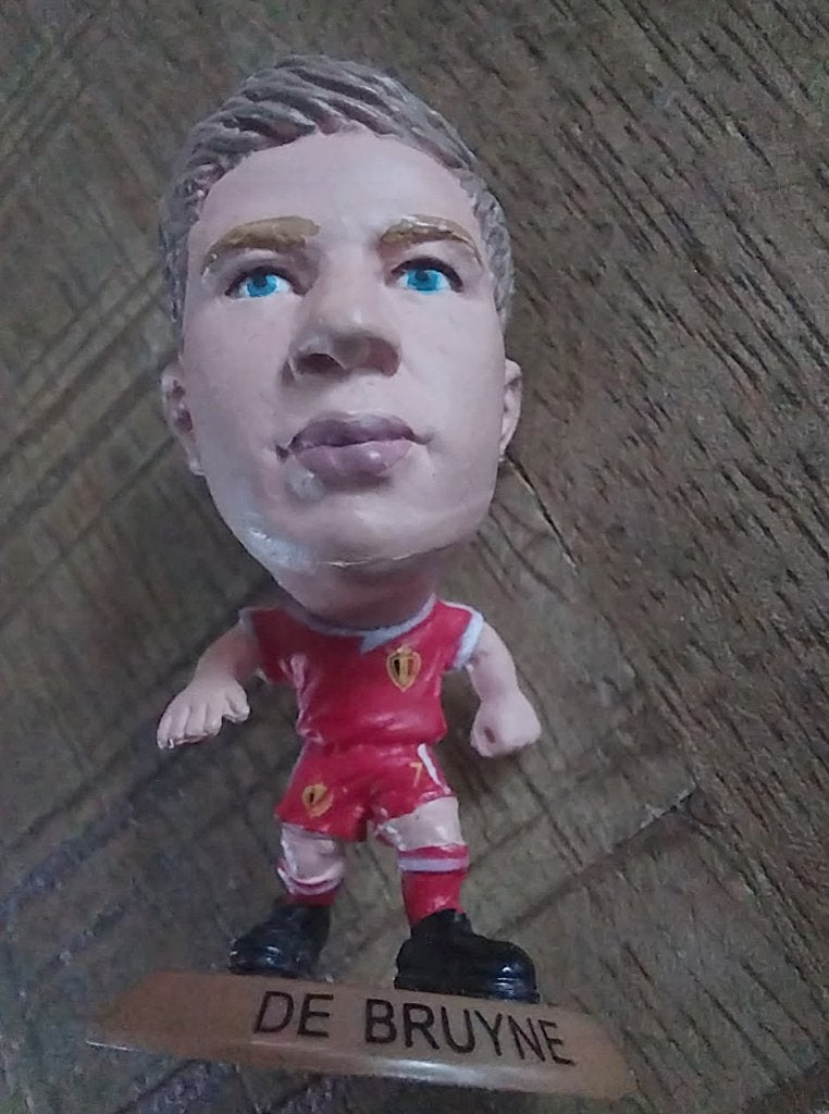 Kevin De Bruyne Carrefour Soccerstars figuur 2015, Ophalen of Verzenden, Zo goed als nieuw, Buitenlandse clubs, Beeldje of Poppetje