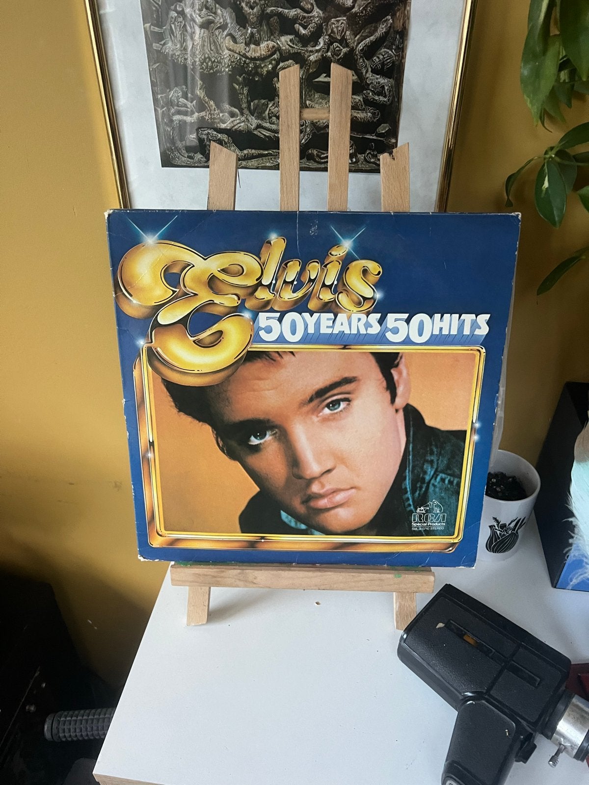 Elvis Presley - 50 Years 50 Hits LP, LP, Gebruikt, Pop, Ophalen of Verzenden