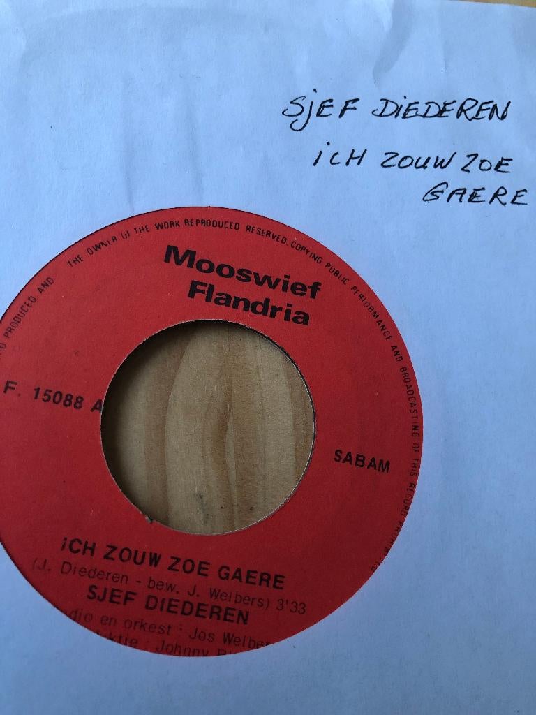 SJEF DIETEREN   ICH ZOUW ZOE GAERE, Ophalen of Verzenden, Zo goed als nieuw, Pop