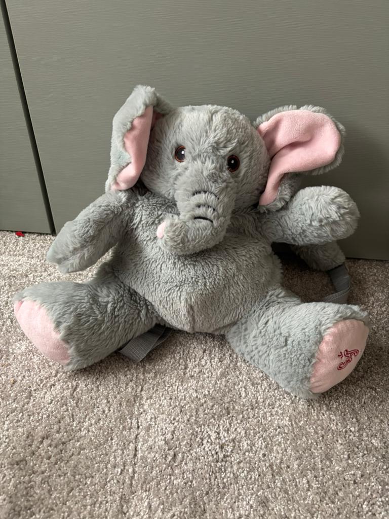 FLAPPERS RUGZAK OLIFANT, Ophalen of Verzenden, Zo goed als nieuw, Olifant