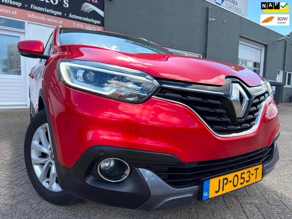 Renault Kadjar 1.2 TCe Intens van 2 de Eig met € 8.499,00, Kadjar, 4 cilinders, Leder en Stof, Origineel Nederlands