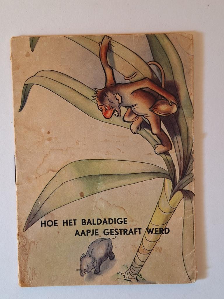 Hoe het baldadige aapje gestraft werd - Sprookjespost 1947, Boeken, Kinderboeken | Baby's en Peuters, Ophalen of Verzenden, Gelezen