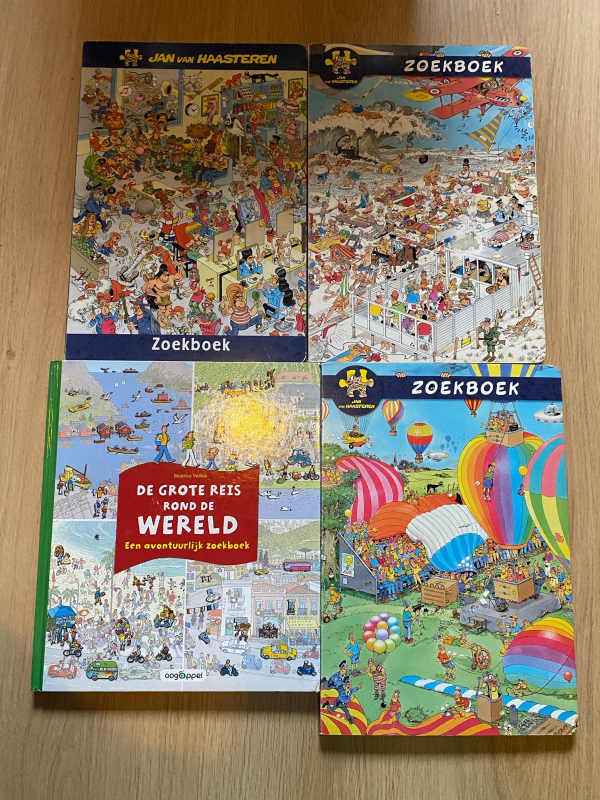 Jan van Haasteren Zoekboeken, Ophalen of Verzenden, Zo goed als nieuw, Fictie algemeen