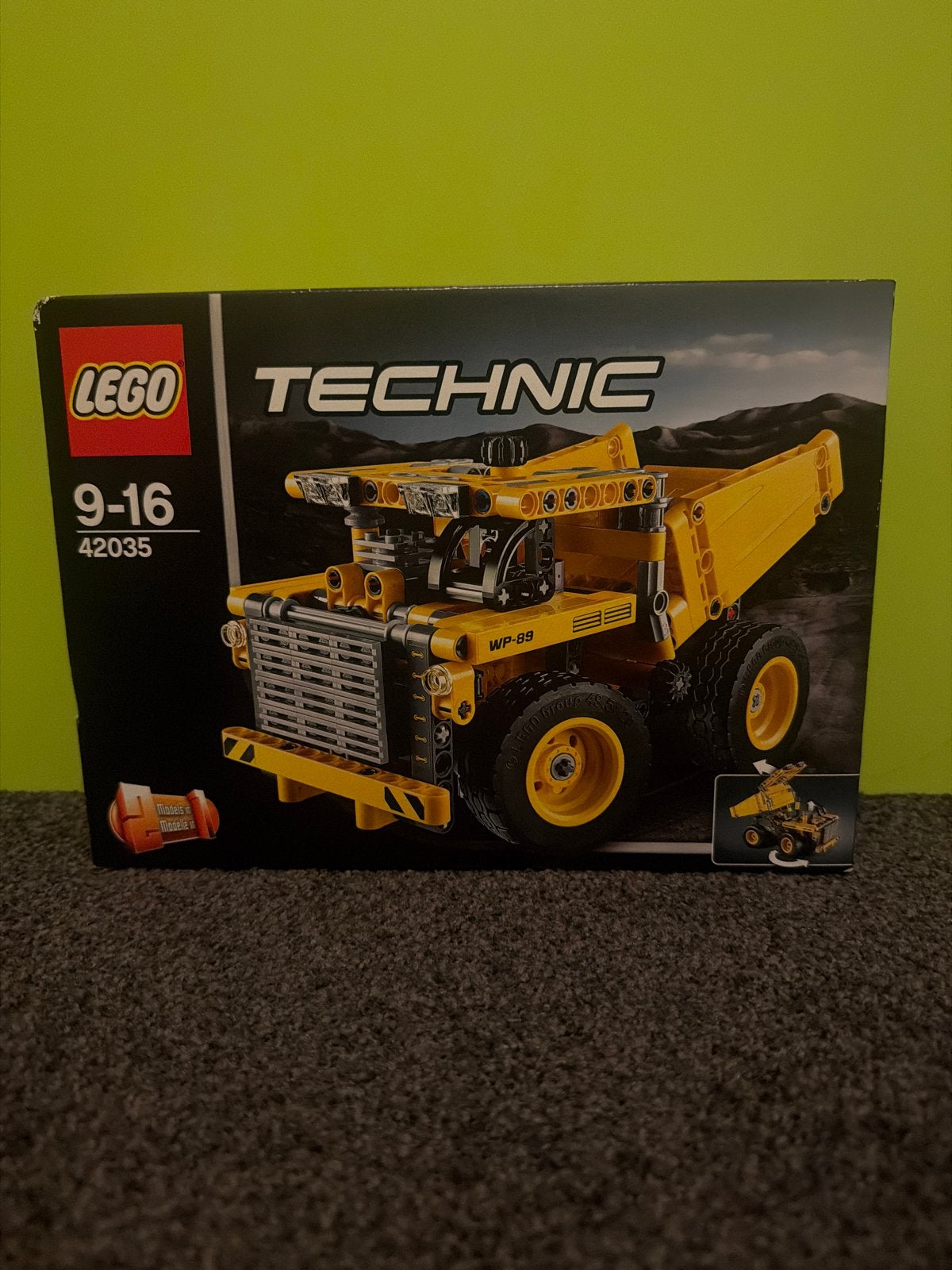 Lego Technic 42035 Mijnbouw Kiepwagen - Nieuw in doos, Lego, Nieuw, Ophalen of Verzenden, Technic