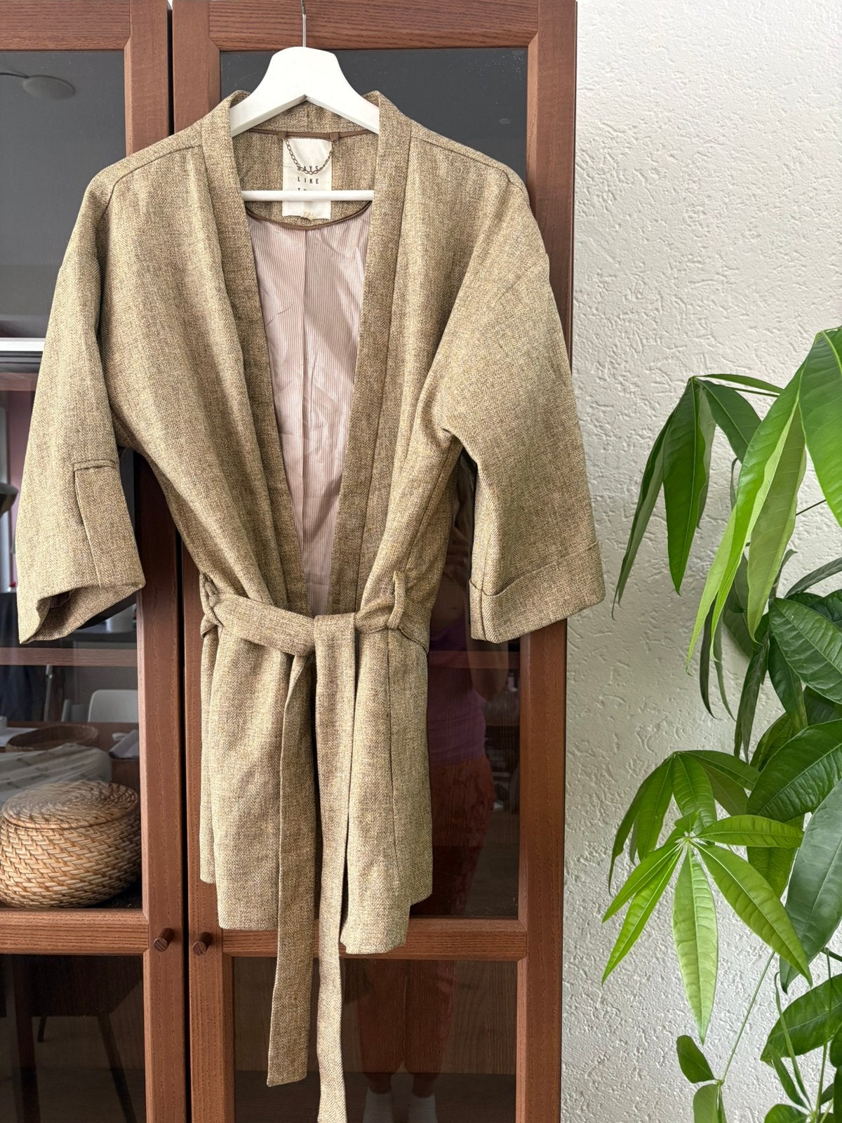 Days like this kimono jasje beige M, Maat 38/40 (M), Beige, Ophalen of Verzenden, Zo goed als nieuw