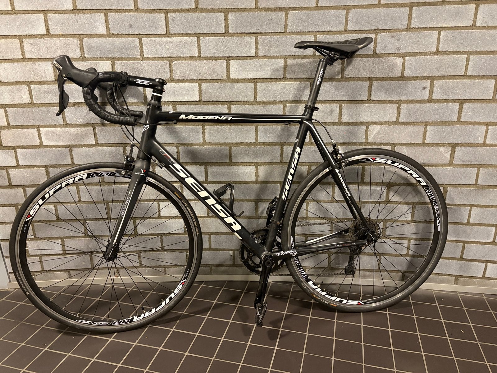 Sensa Modena racefiets - 60cm - shimano 105, 28 inch, Gebruikt, Aluminium, 57 tot 61 cm