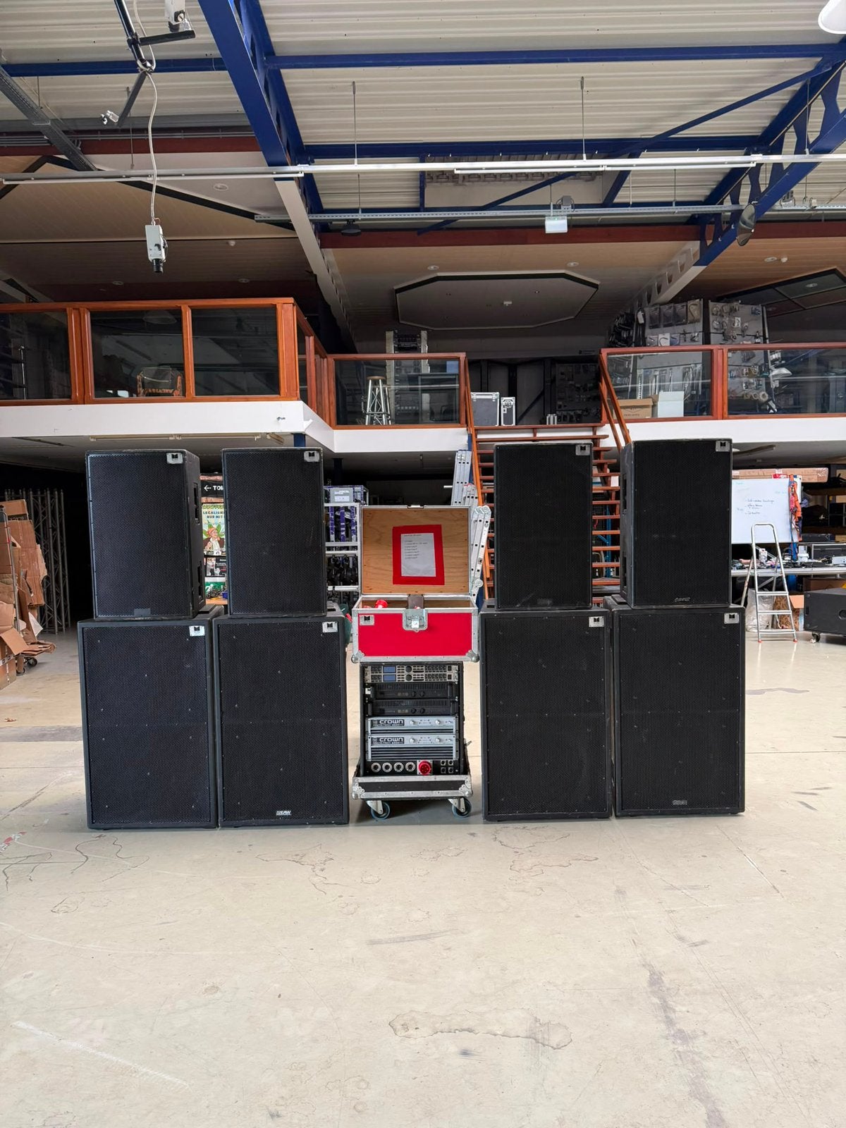 EAW KF650z en SB850 pa set, Ophalen, Gebruikt