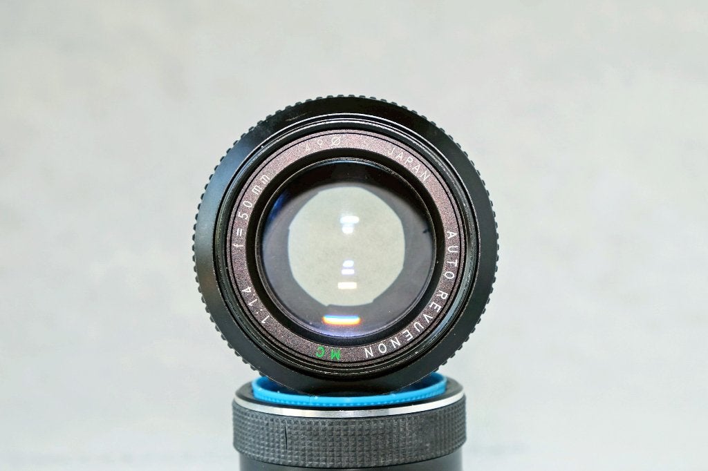 Revuenon Revue MC 50mm 1.4 cult-lens zgan, Audio, Tv en Foto, Fotografie | Lenzen en Objectieven, Ophalen of Verzenden, Gebruikt