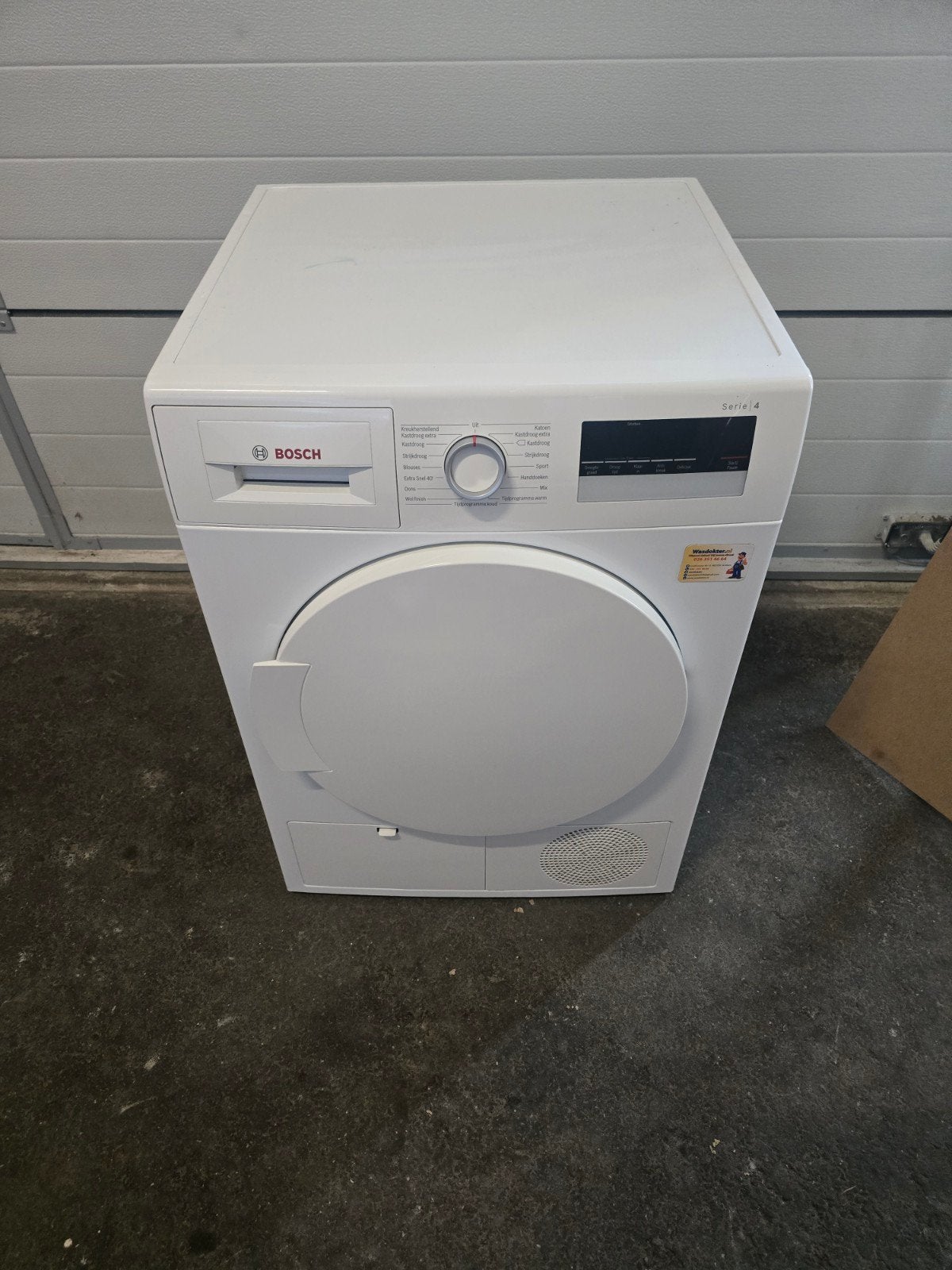 bosch swrie 4 warmtepompdroger met schoenenrekje, Ophalen, Overige typen, Minder dan 85 cm