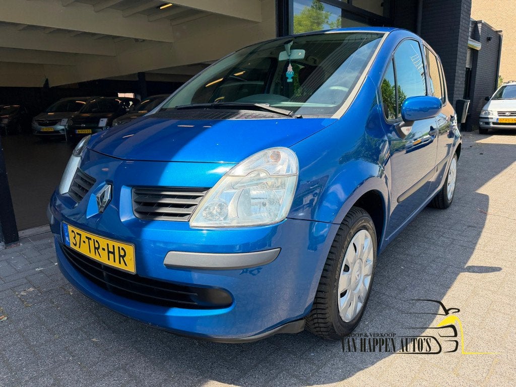 Renault Modus 1.6-16V Air, Voorwielaandrijving, 15 km/l, 4 cilinders, Blauw