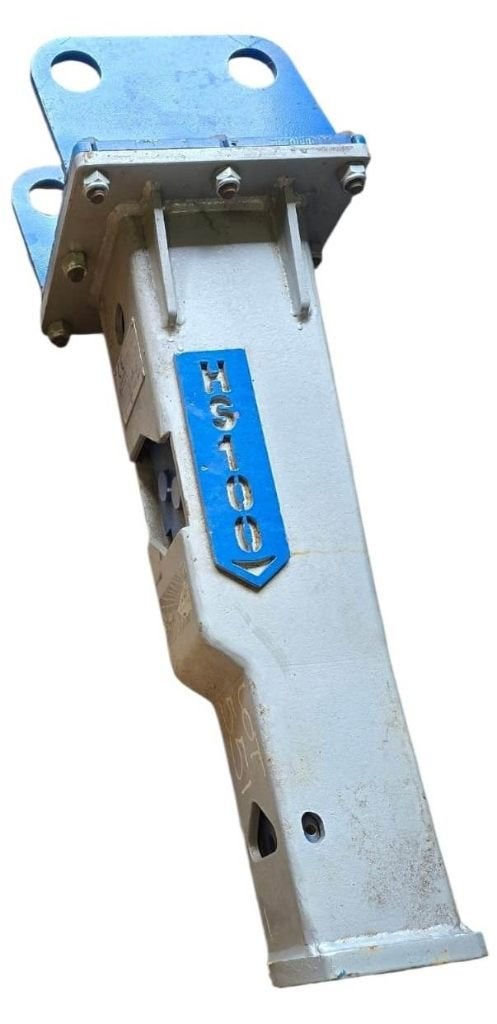 Hydraulische sloophamer HM100 voor graafmachine met beitel, Ophalen, Gebruikt