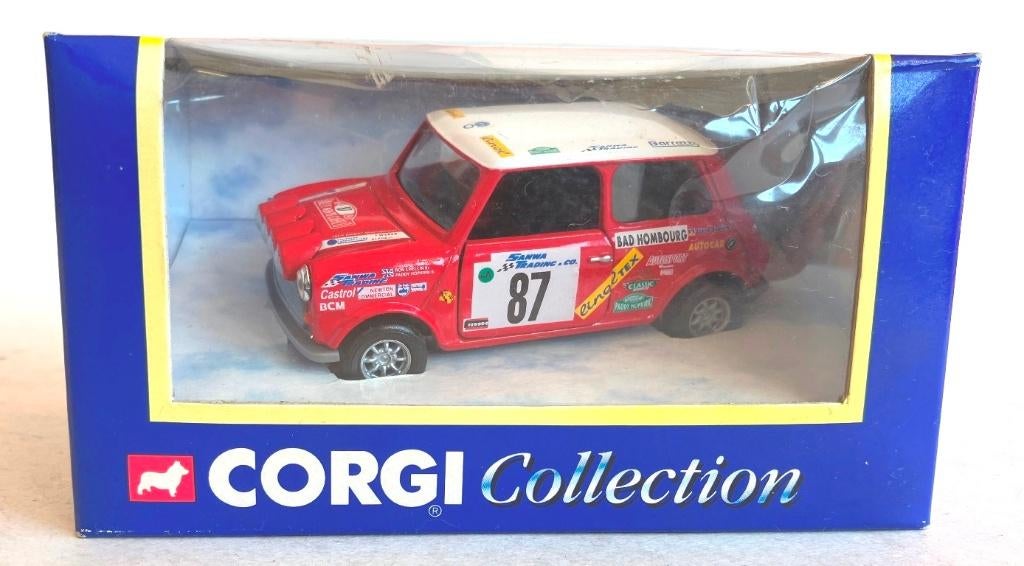 Mini MONTE CARLO rally CORGI collection  # 04418., Ophalen of Verzenden, Zo goed als nieuw, Auto