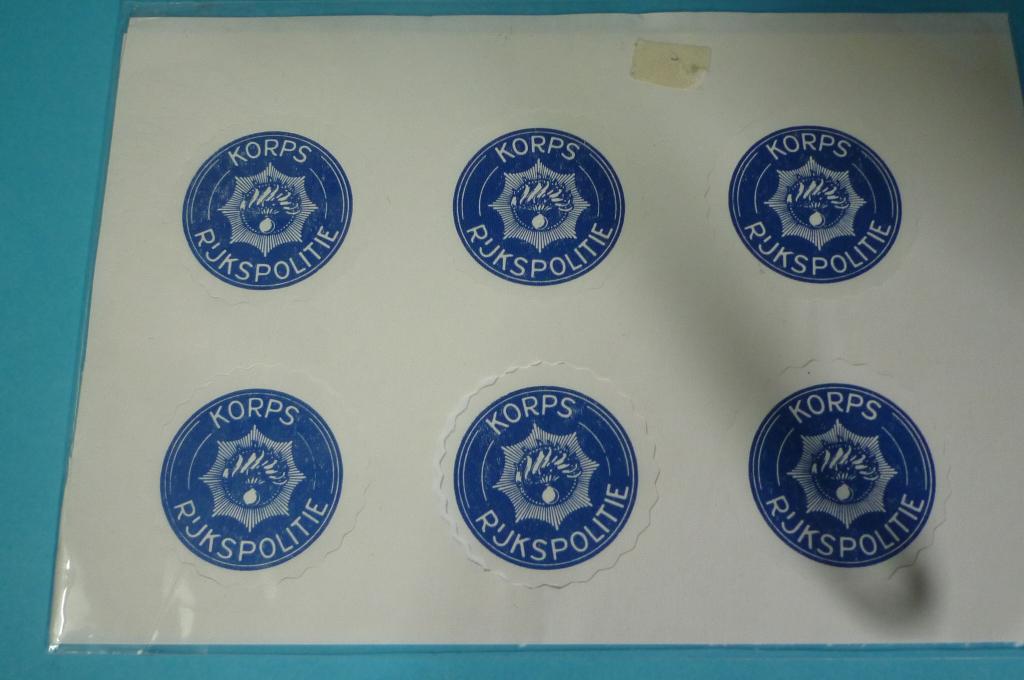 Korps Rijkspolitie Sluitzegels, Verzamelen, Ophalen of Verzenden, Overige soorten, Nederland, Overige typen