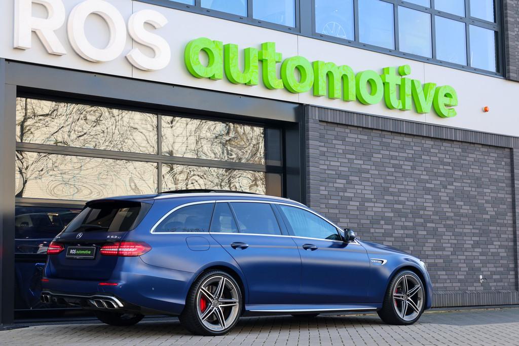 Mercedes-Benz E-Klasse Estate AMG 63 S 4MATIC+ | FACELIFT |, Auto's, Mercedes-Benz, Automaat, Gebruikt, 8 cilinders, Blauw