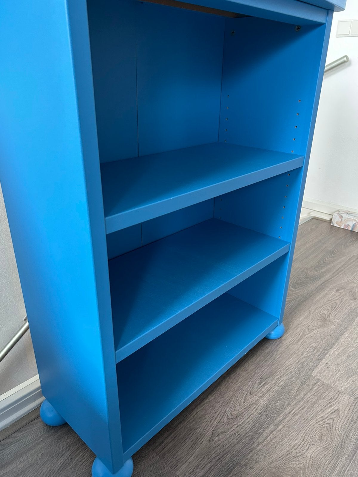Blauwe kast, Ophalen, 50 tot 100 cm, Zo goed als nieuw, Minder dan 100 cm