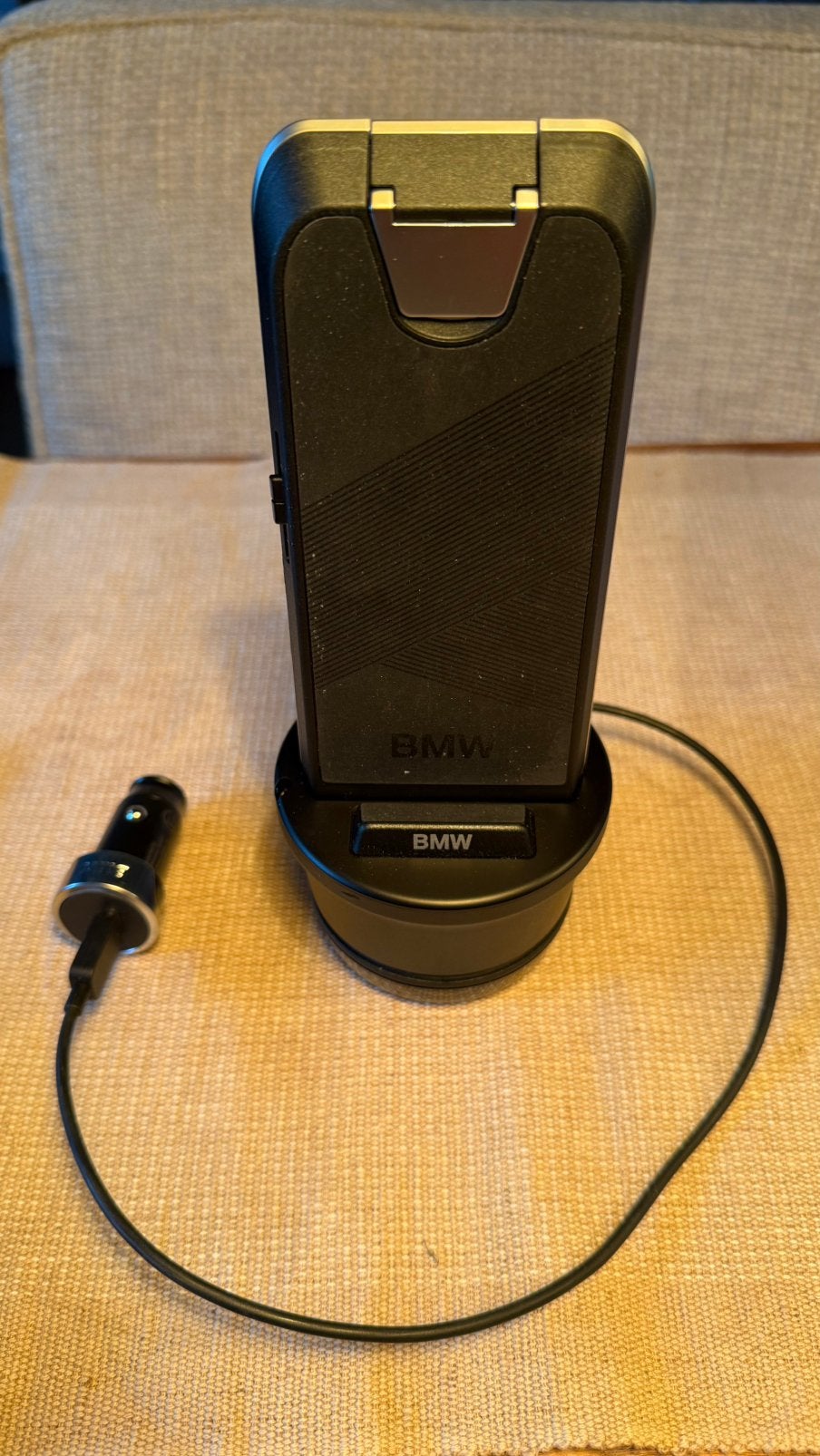 Wireless telefoon oplader origineel BMW, Ophalen of Verzenden, Zo goed als nieuw, Apple iPhone