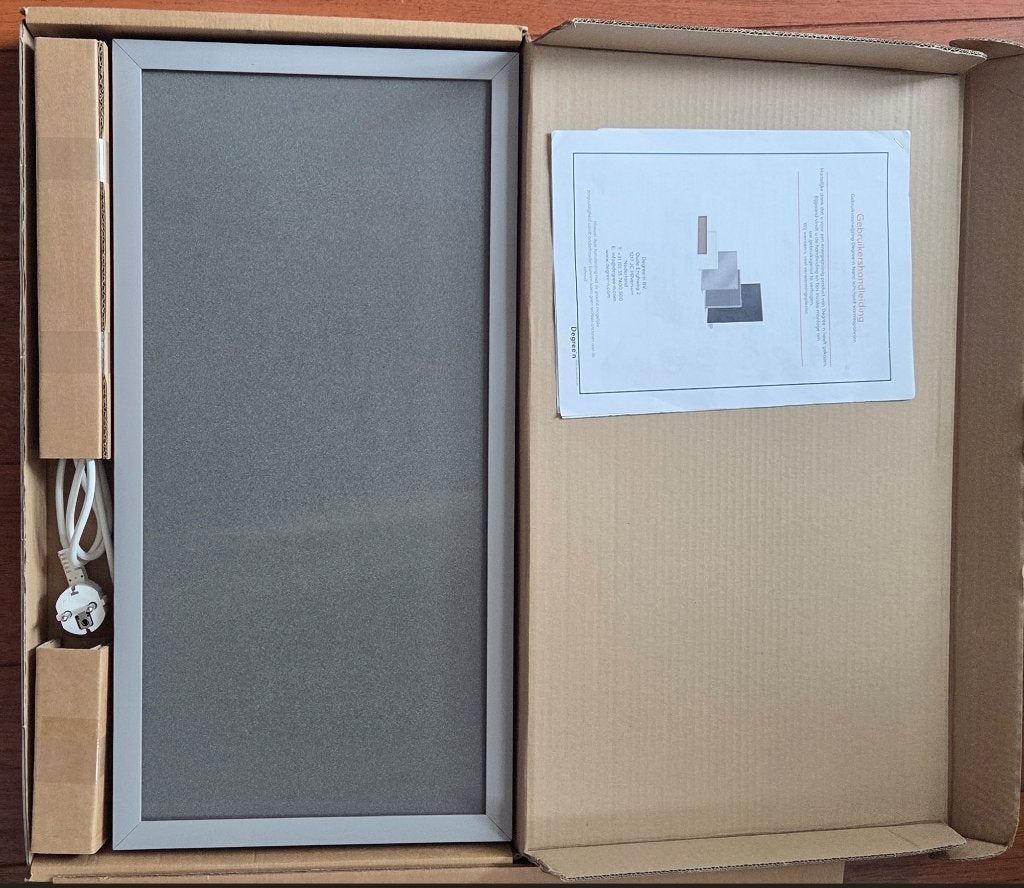 Degree-n Infrarood warmtepaneel W100 (Nieuw), 30 tot 80 cm, Overige typen, Nieuw, Ophalen of Verzenden