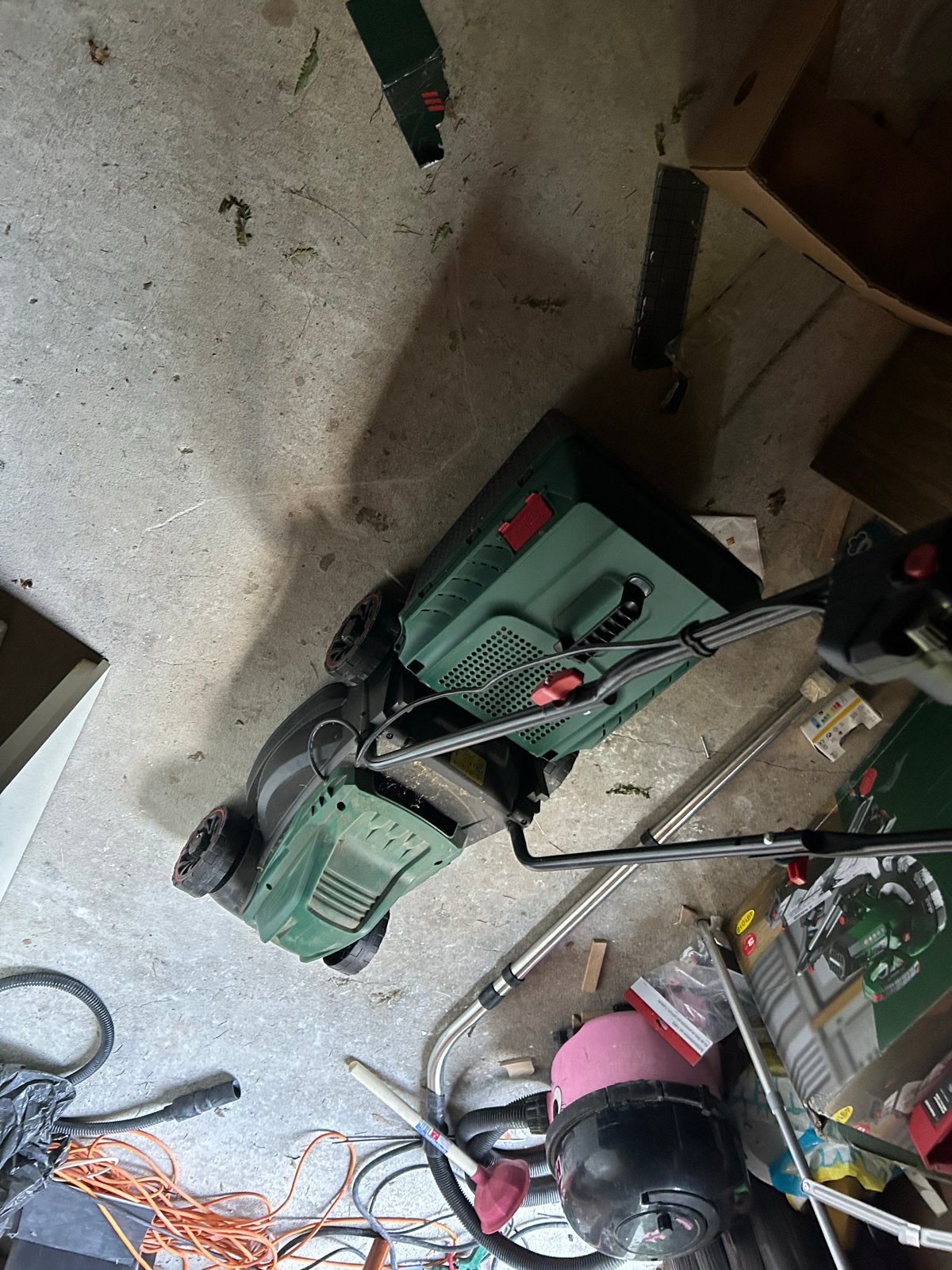 Parkside elektrische grasmaaier, Ophalen, Cirkelmaaier, Gebruikt, Elektrische grasmaaier