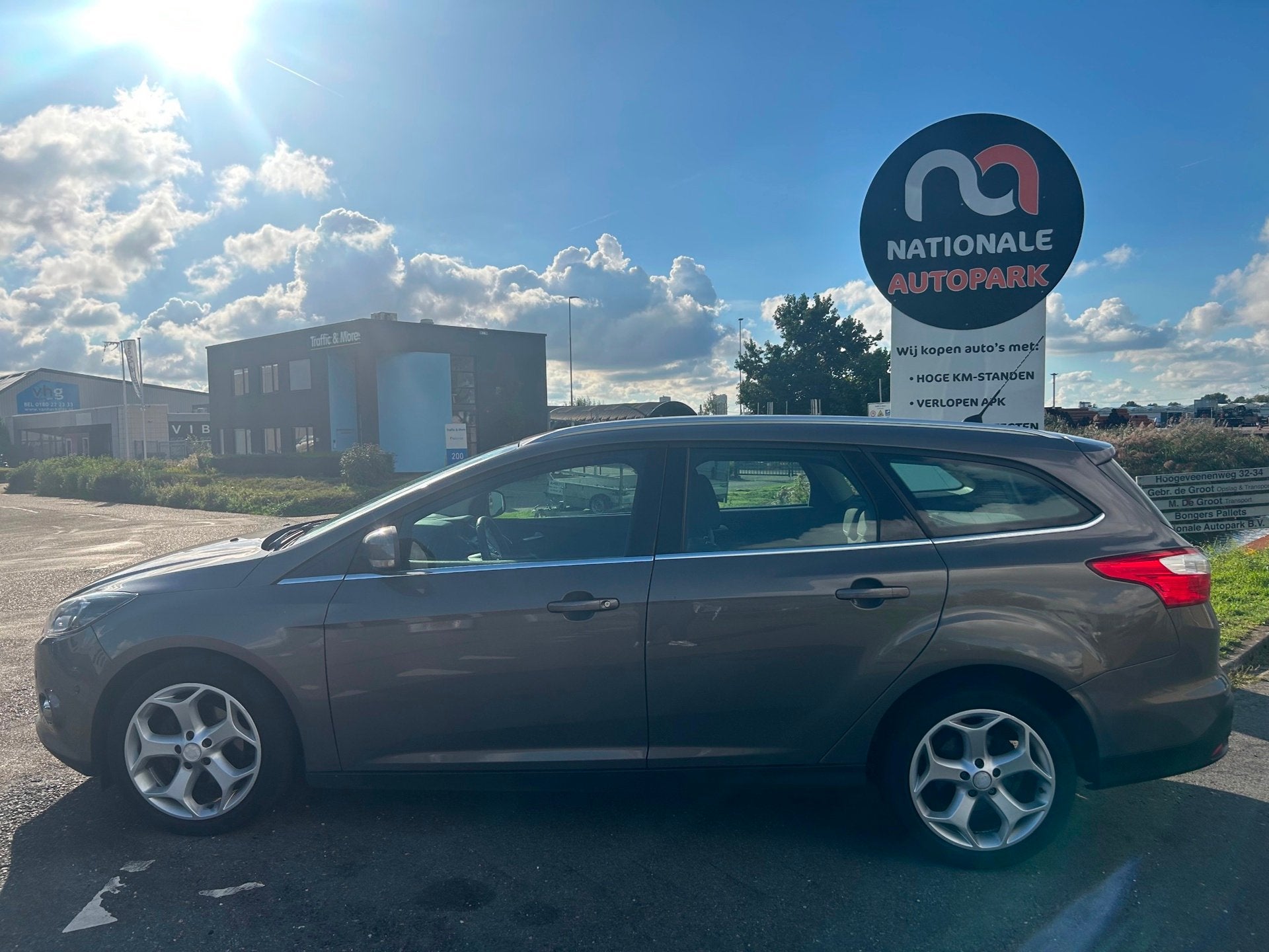 Ford Focus Wagon 2013 * 1.6 TDCI ECOnetic Lease Titanium * A, Euro 5, Gebruikt, 4 cilinders, Bruin