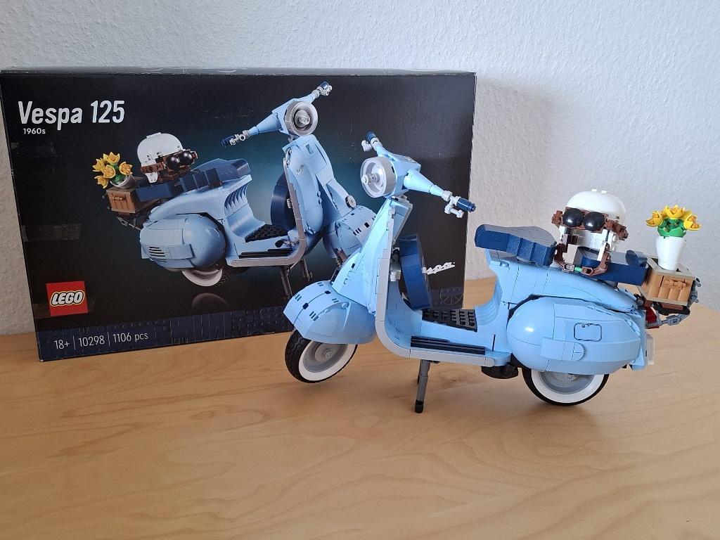 Lego 10298 vespa 125, Ophalen, Compleet, Lego, Zo goed als nieuw