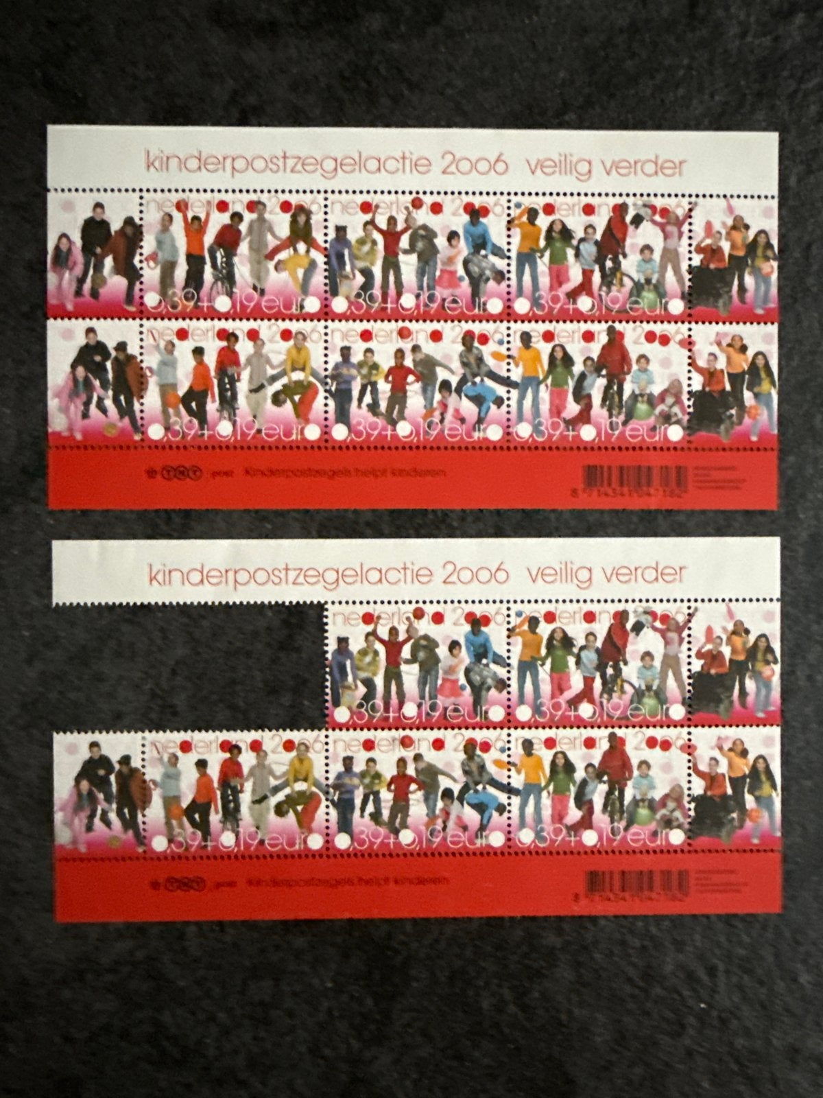 Kinderpostzegelactie 2006 - Veilig Verder (Mist 1 Zegel), Ophalen of Verzenden, Na 1940, Postfris