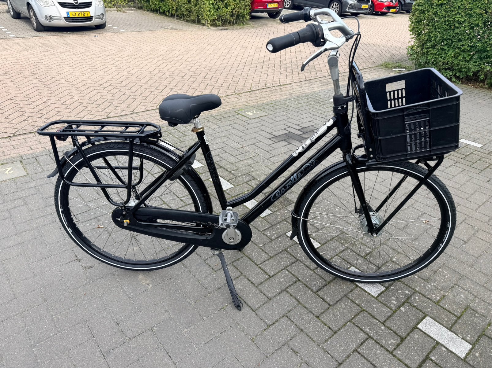 Gazelle Miss Grace, Ophalen, 53 tot 56 cm, Velgrem, Versnellingen