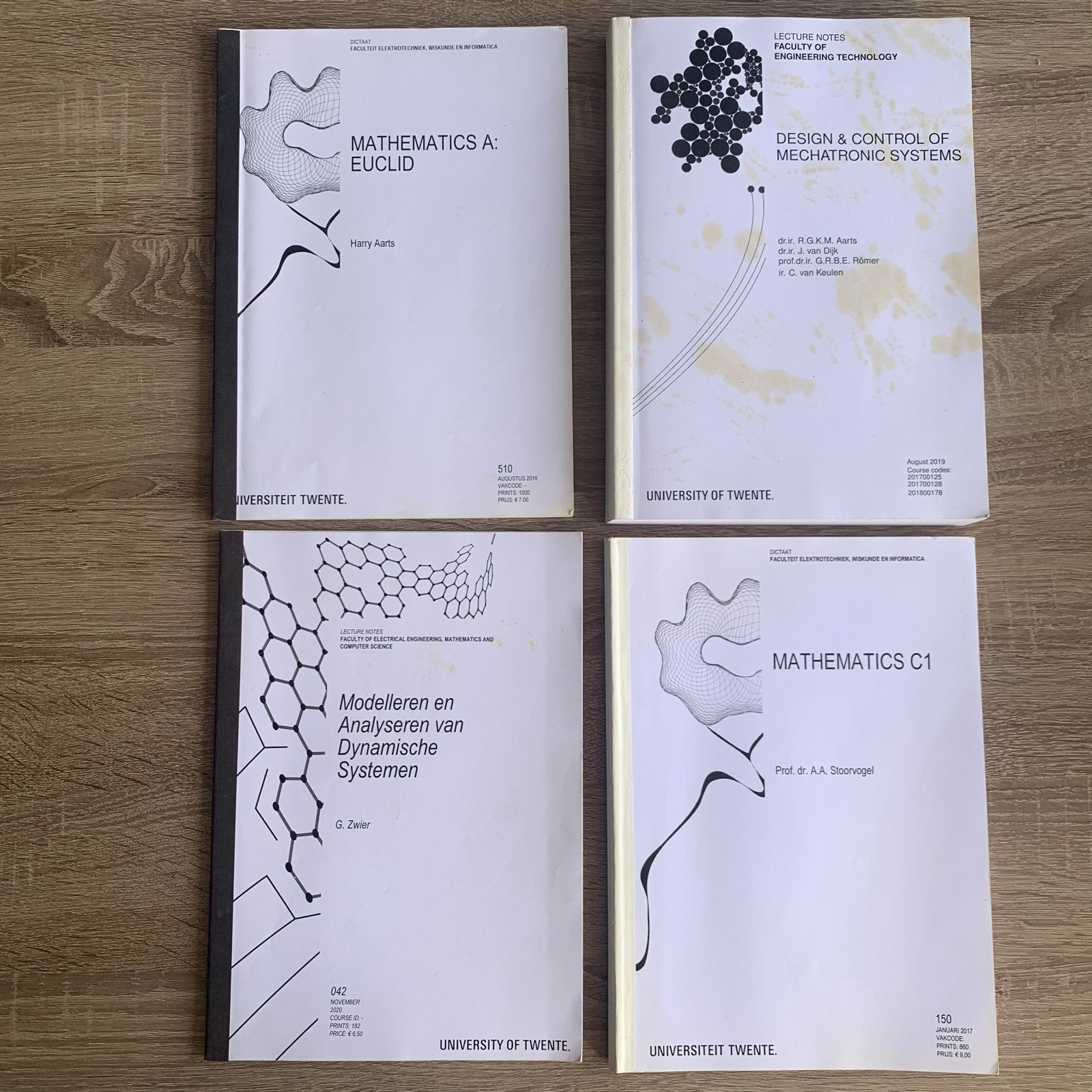 Wiskunde en Mechatronica Studieboeken Universiteit Twente, Boeken, Ophalen of Verzenden, Beta, Gelezen, WO