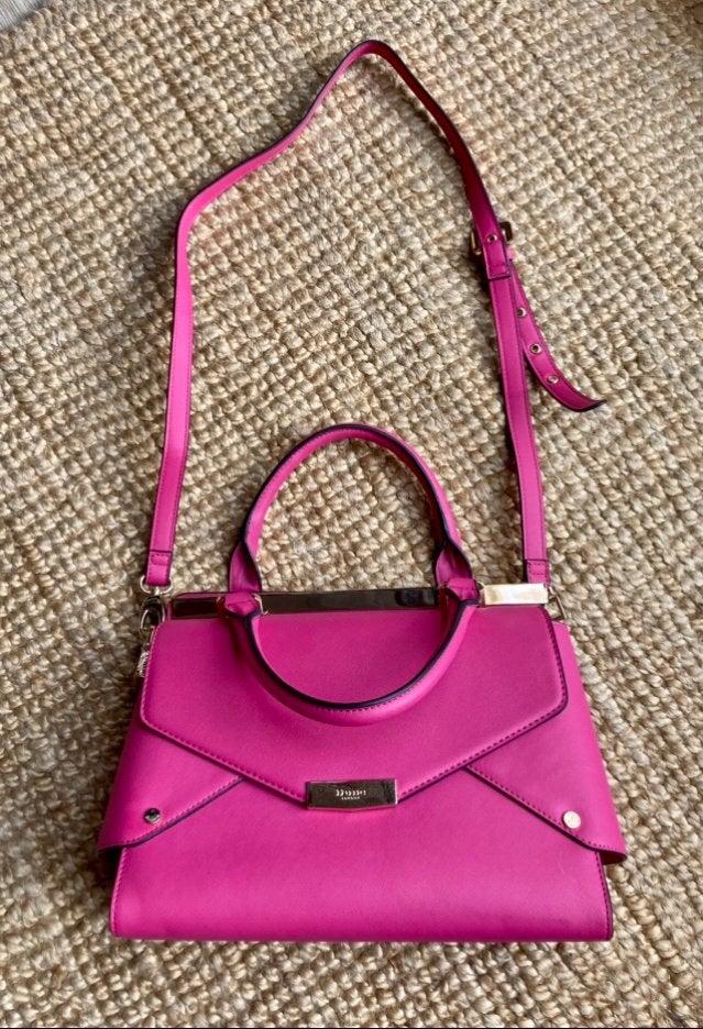 Dune London Delaney Designer collector’s item handtasje, Sieraden, Tassen en Uiterlijk, Ophalen, Zo goed als nieuw, Roze, Handtas