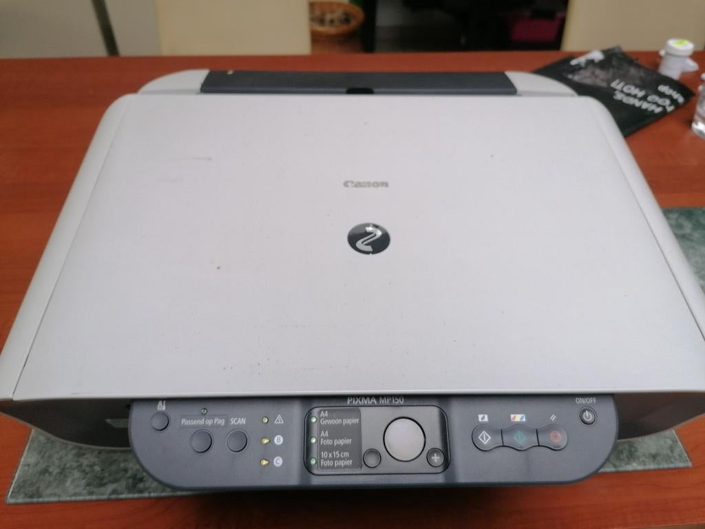Canon Pixma MP 150 All-in-one printer - werkt nog, Computers en Software, Printers, Kleur printen, Gebruikt, Canon, Inkjetprinter