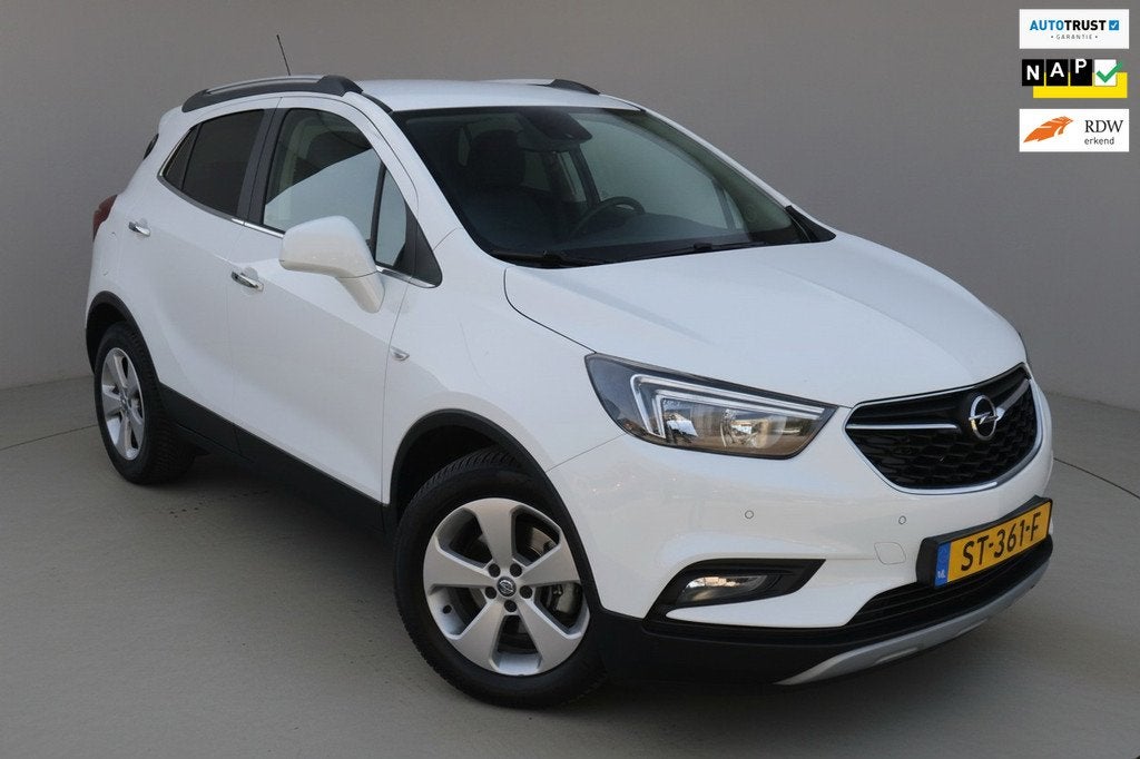 Opel Mokka X Clima|Cruise|Carplay|1e eigenaar!, Auto's, Opel, Voorwielaandrijving, Gebruikt, Euro 6, Leder en Stof