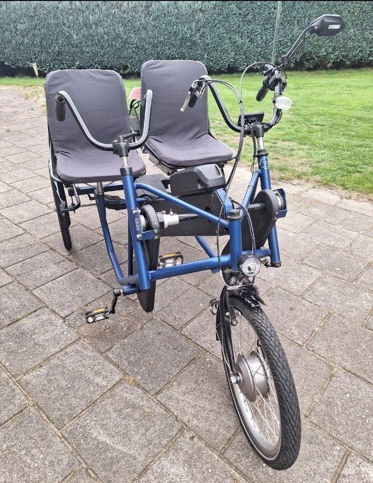 Duofiets met krachtige accu, Ophalen, Gebruikt