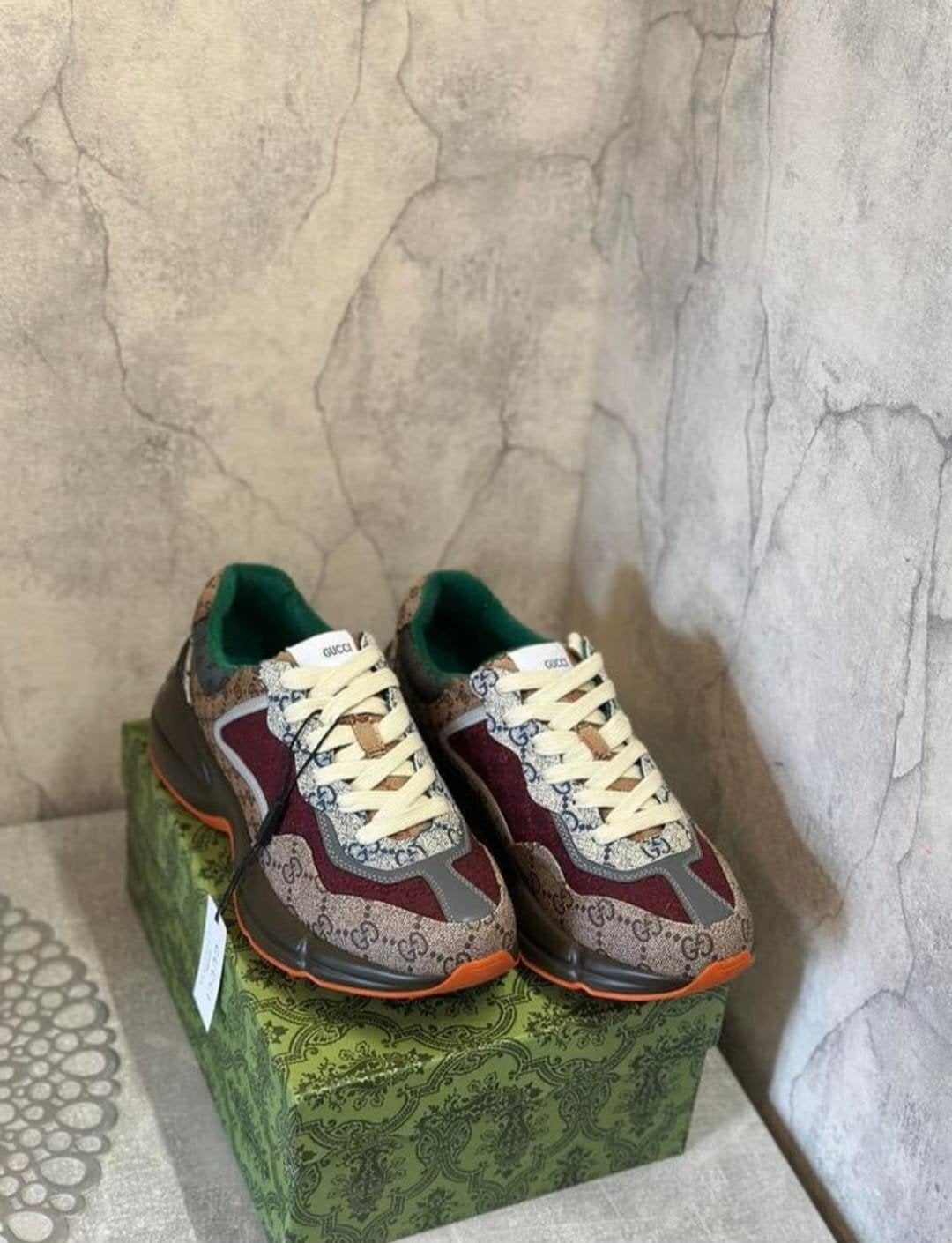 Maat 44 Gucci Rhyton Sneakers Nieuw, Kleding | Heren, Schoenen, Ophalen, Nieuw