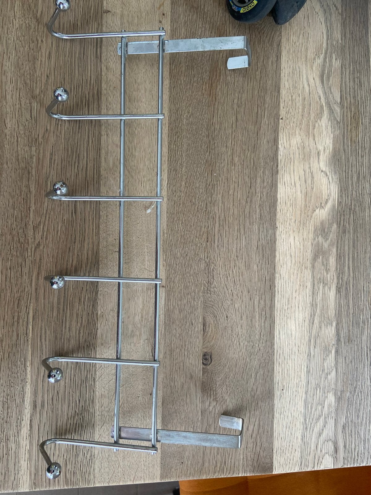 Kledingrek voor over kast of deur, Ophalen, Gebruikt