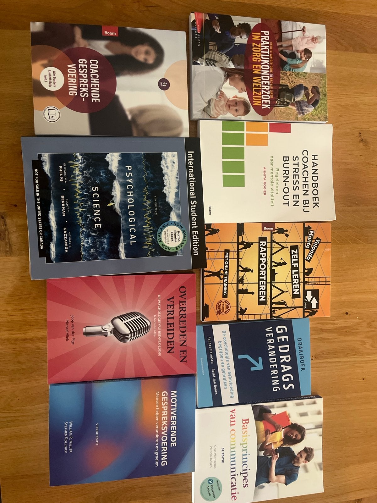 Boeken Toegepaste Psychologie HBO HAN 1e jaar, Boeken, Studieboeken en Cursussen, Ophalen of Verzenden, Gamma, Gelezen, HBO