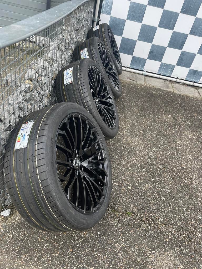 22 inch AUDI Q7 SQ7 velgen 5x112 E-tron hankook zomerbanden, 285 mm, Banden en Velgen, Nieuw, Overige maten