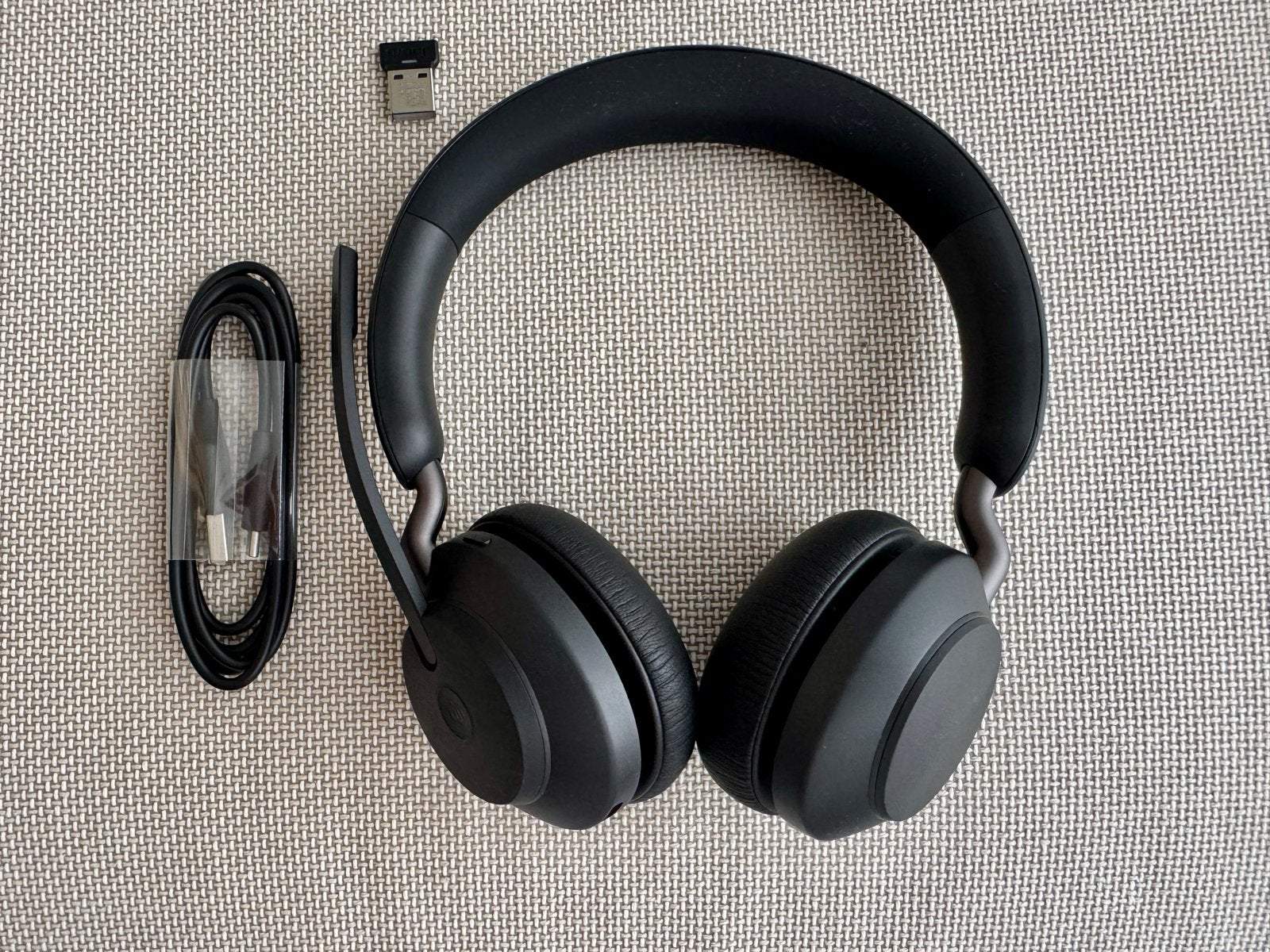 Nieuwe koptelefoon Jabra Evolve2 65 Stereo Bluetooth Headset, Audio, Tv en Foto, Koptelefoons, Bluetooth, Nieuw, Ophalen of Verzenden