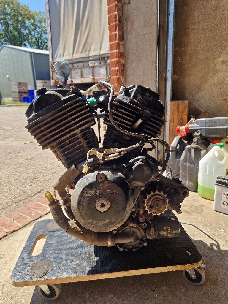 Motorblok - Honda transalp XL600v, Ophalen, Gebruikt