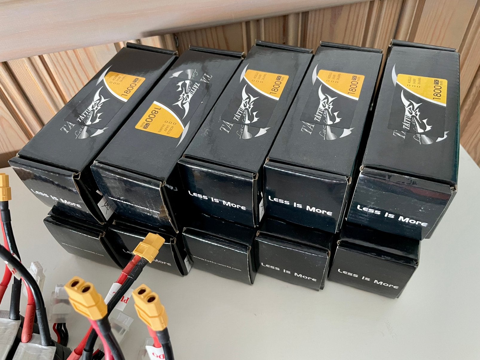 3-4s lipos tattu 850/1800mah nieuw, Ophalen of Verzenden, Zo goed als nieuw