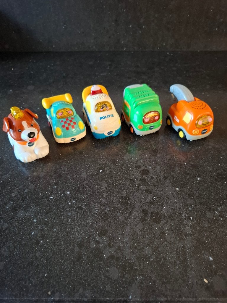 VTech auto's en hond. Serie of los., Ophalen of Verzenden, Zo goed als nieuw, 2 tot 4 jaar