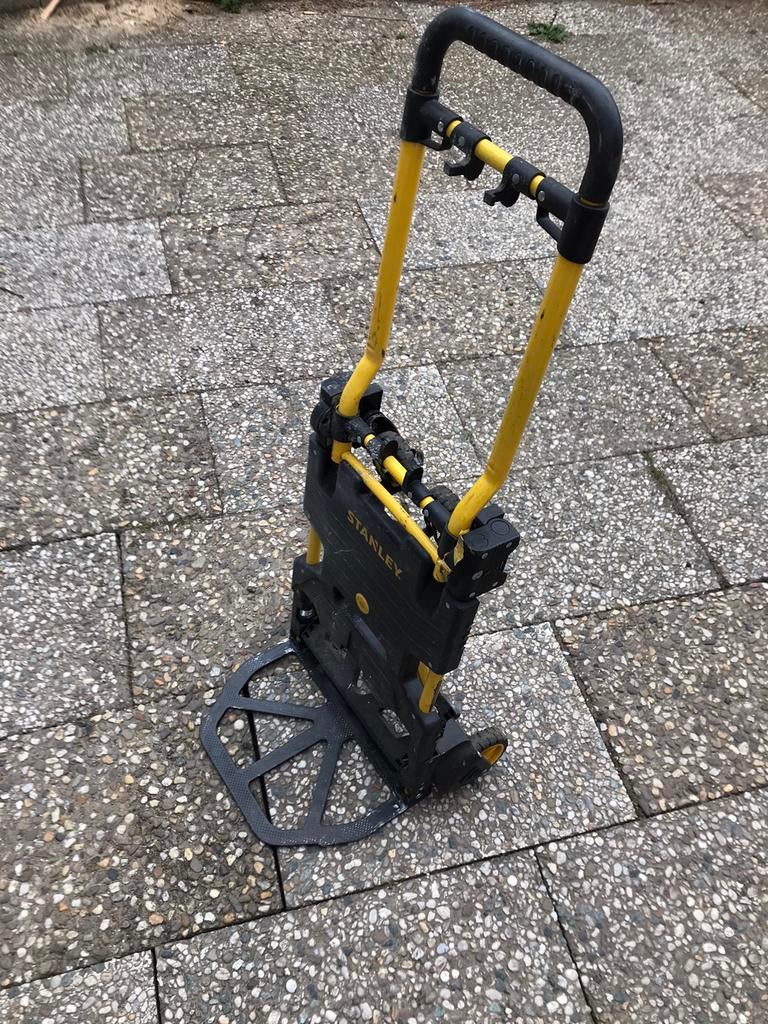Stanley opklapbare steekkar steekwagen, Doe-het-zelf en Verbouw, Transportwagens, 60 tot 80 liter, Ophalen of Verzenden, Zo goed als nieuw