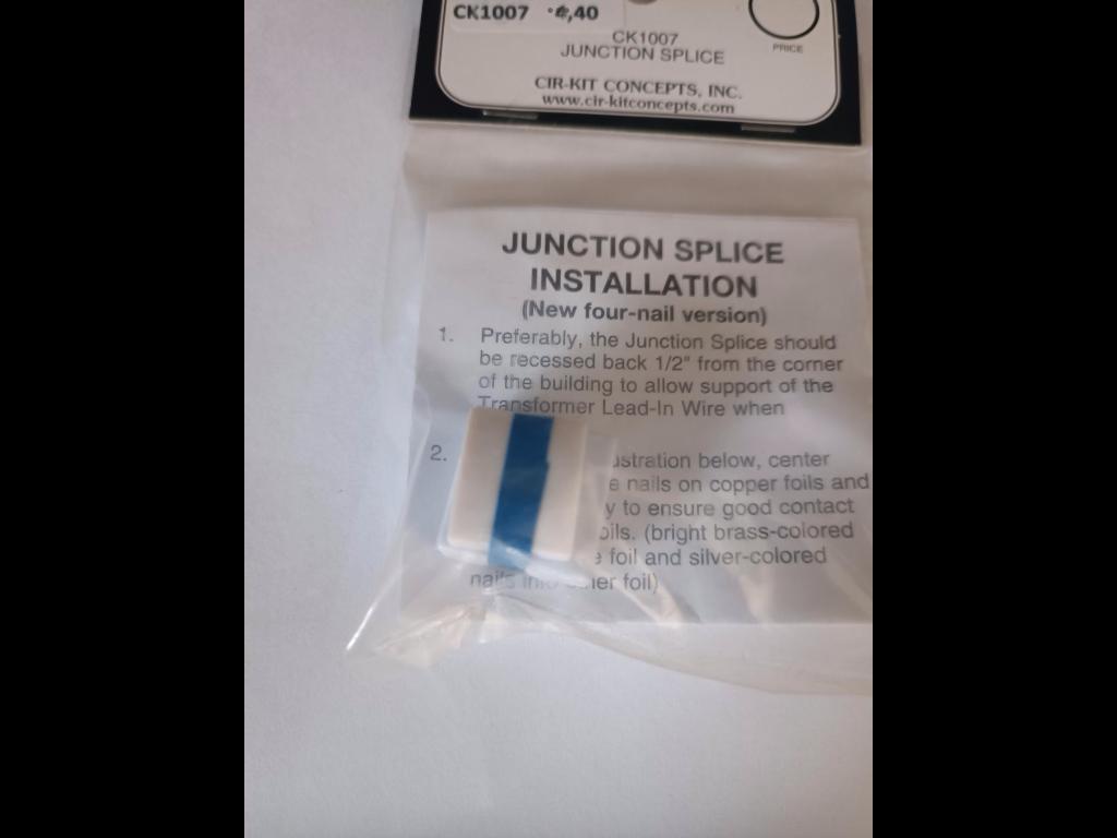 Aansluitset voor cir-kit, Verzenden, Nieuw, Groter dan 1:32
