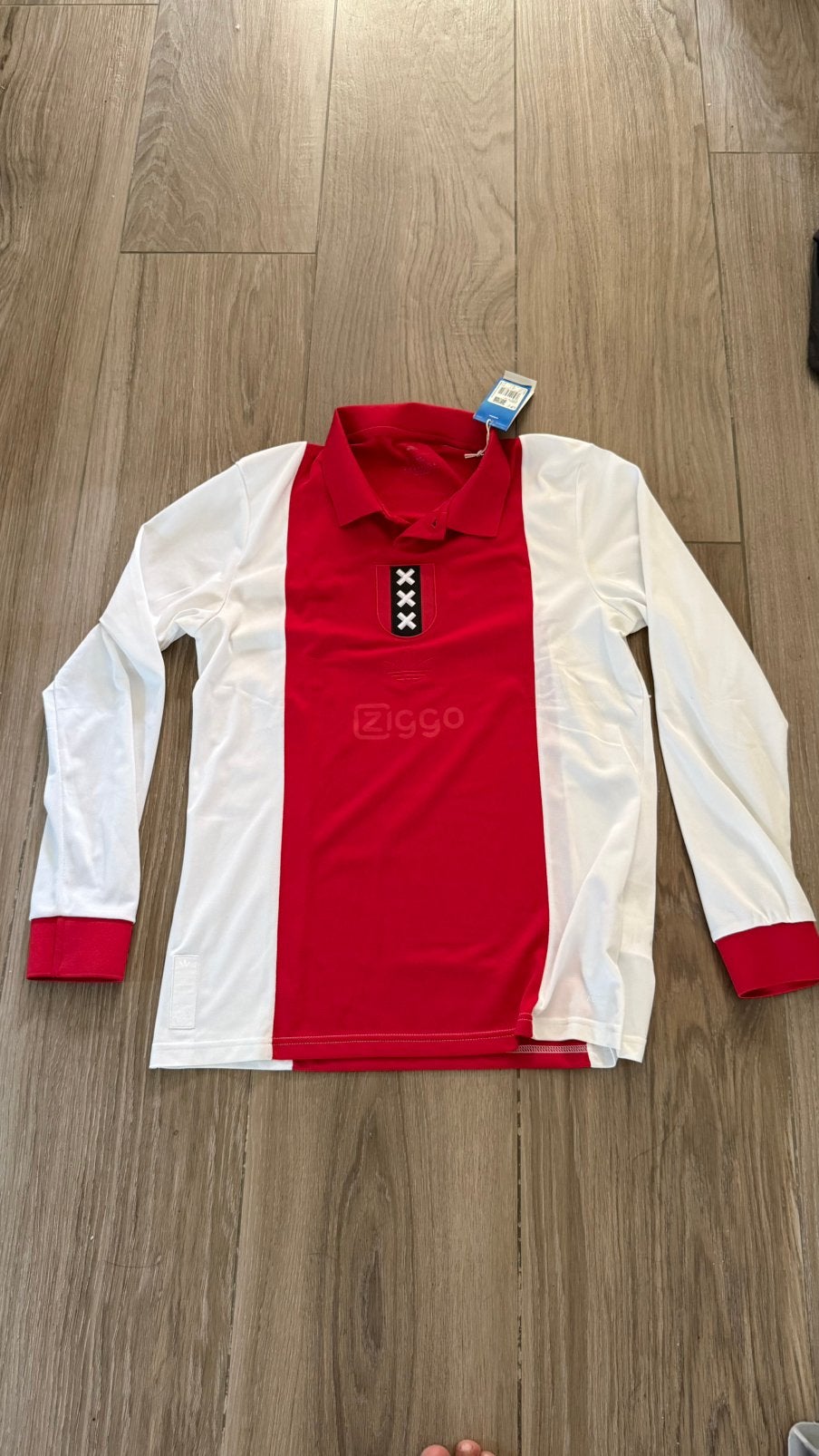 NIEUW Ajax shirt maar M 125 jarig bestaan incl label, Maat M, Ophalen of Verzenden, Nieuw, Shirt