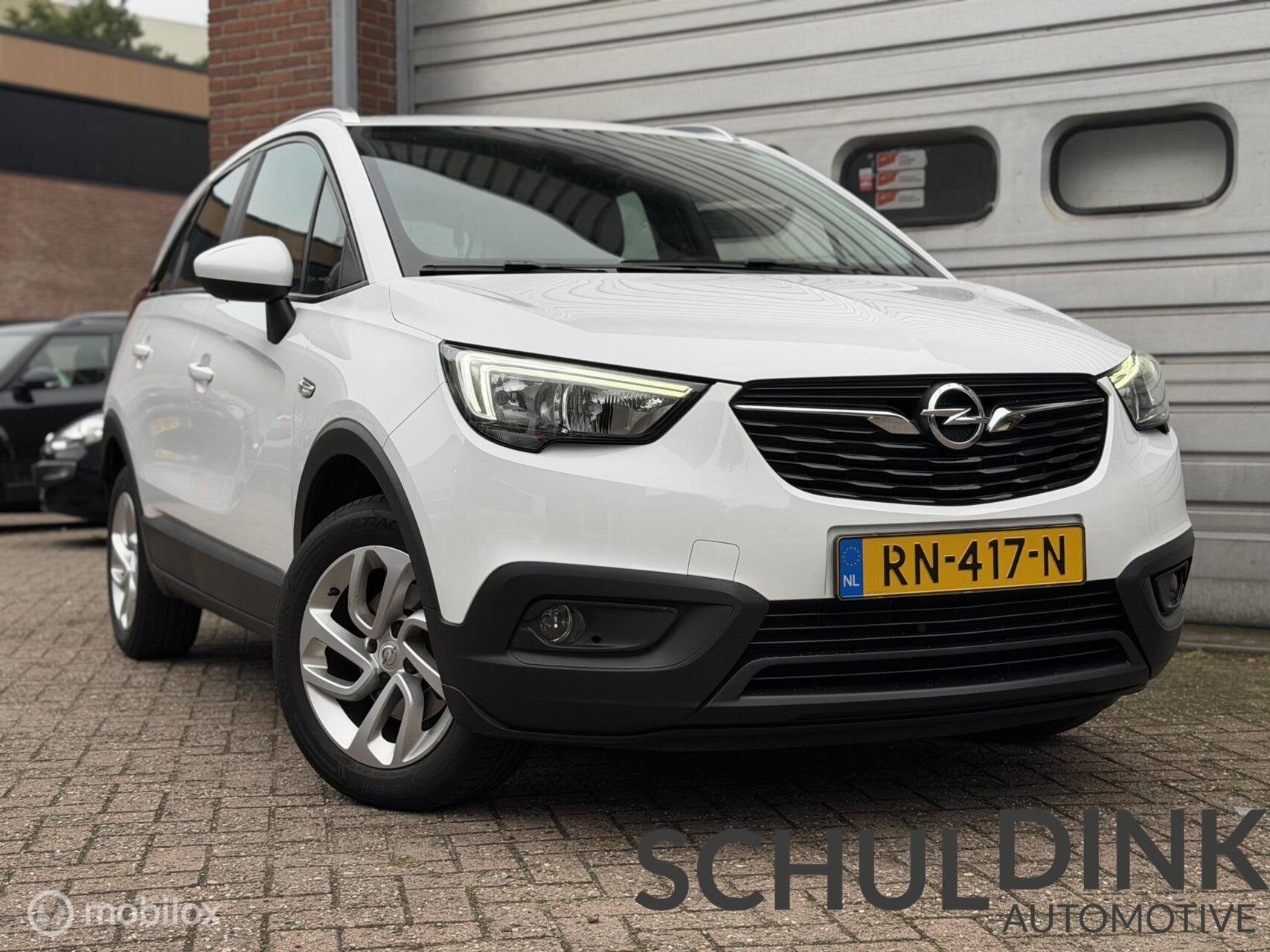 Opel Crossland X 1.2 Turbo Online Edition STUUR + STOELVERWA, Auto's, Opel, 840 kg, Gebruikt, Euro 6, 1199 cc