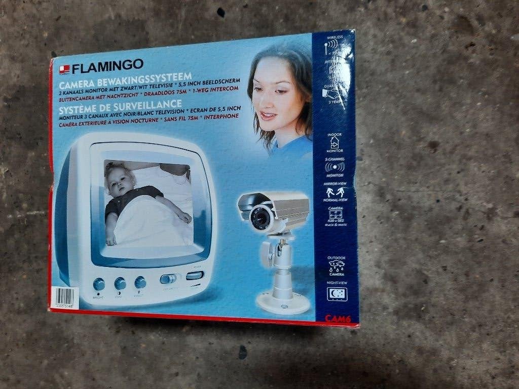 Flamingo camera bewakimgssysteem draadloos, Ophalen, Nieuw, Buitencamera