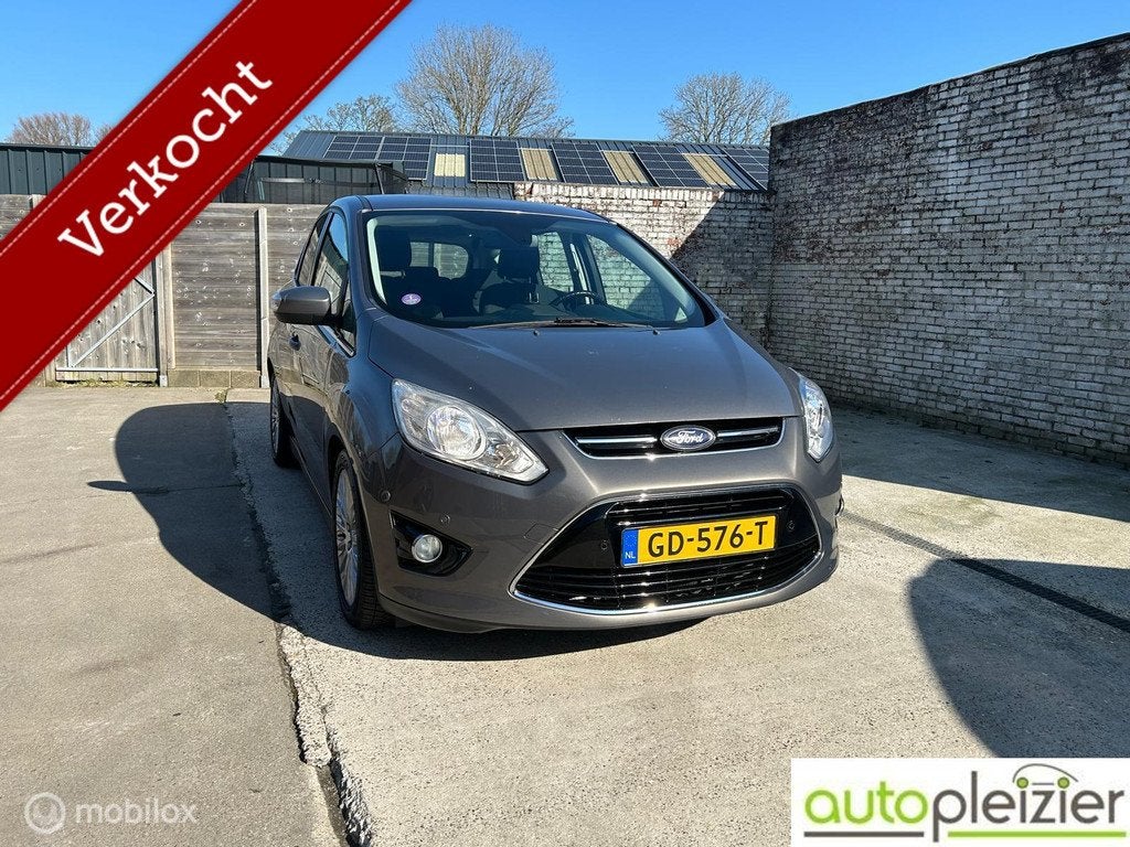 Ford C-Max 1.0 Edition Plus|camera|clima|Cruise|Navi|, Auto's, Voorwielaandrijving, Euro 5, 125 pk, Gebruikt