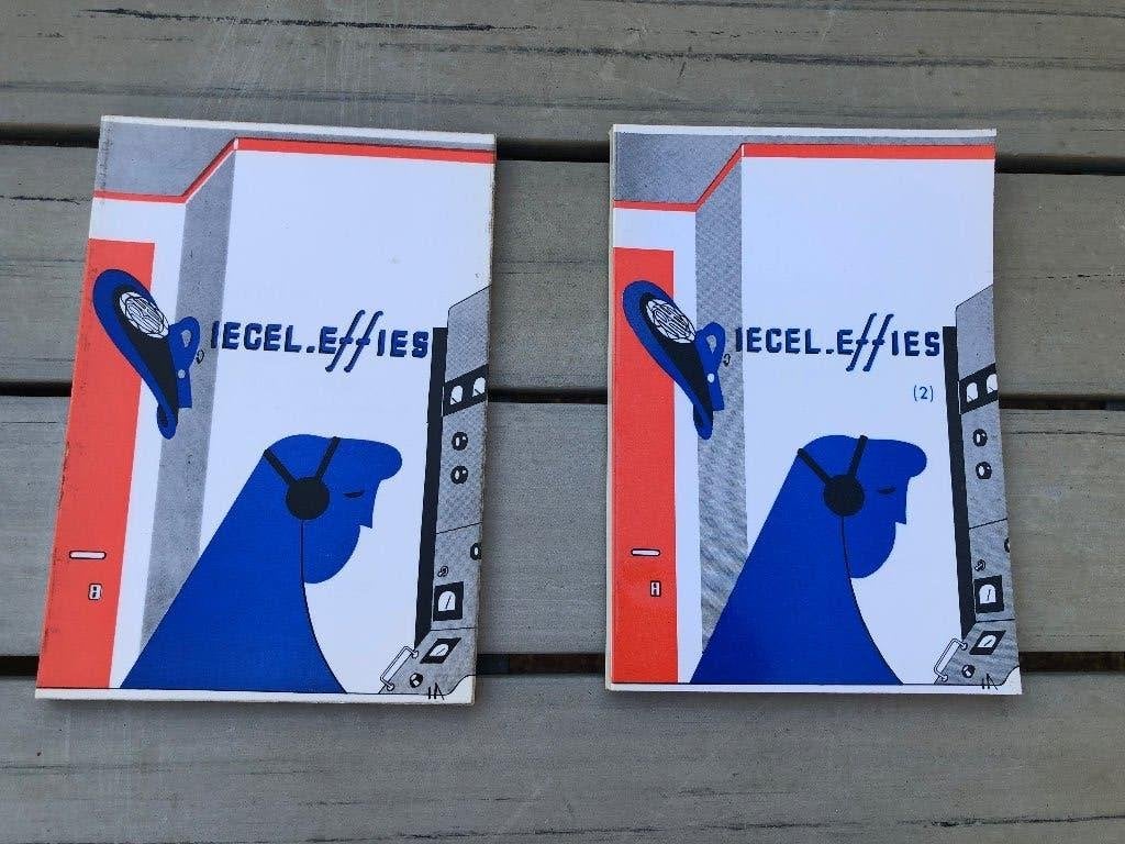 Spiegel-Effies (1) en (2) - H.A. Seegers - Vintage Boekjes, Ophalen, Gebruikt, Boek of Tijdschrift